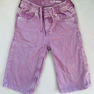 Kids Purple Casual Shorts